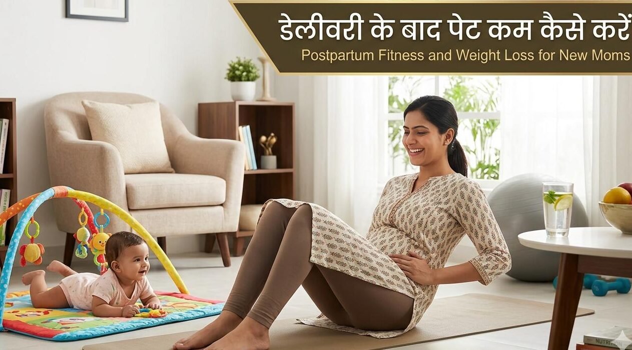 डिलीवरी के बाद पेट कम कैसे करें? नई माओं के लिए आसान और सुरक्षित तरीके"