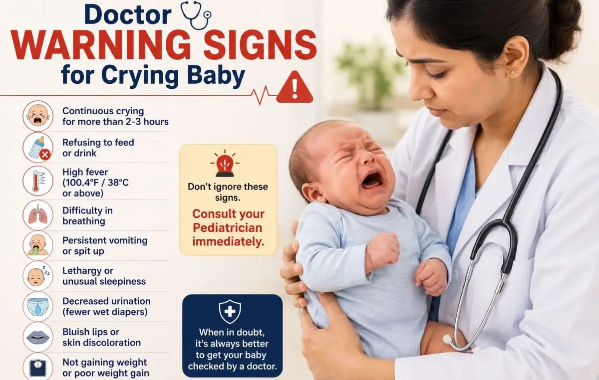 नवजात में डॉक्टर से मिलने वाले Warning Signs