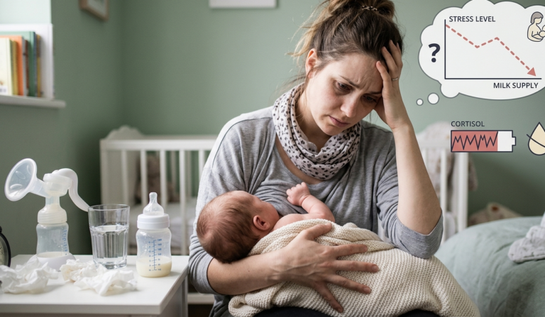 तनाव के कारण स्तनपान में समस्या