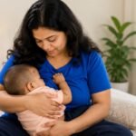 Breastfeeding कराने वाली माँ स्वस्थ तरीके से वजन कम करती हुई