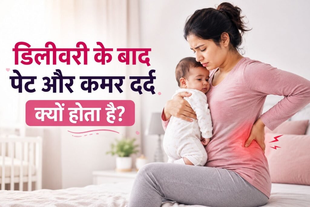 Delivery Ke Baad Pet Aur Kamar Dard Kyon Hota Hai?