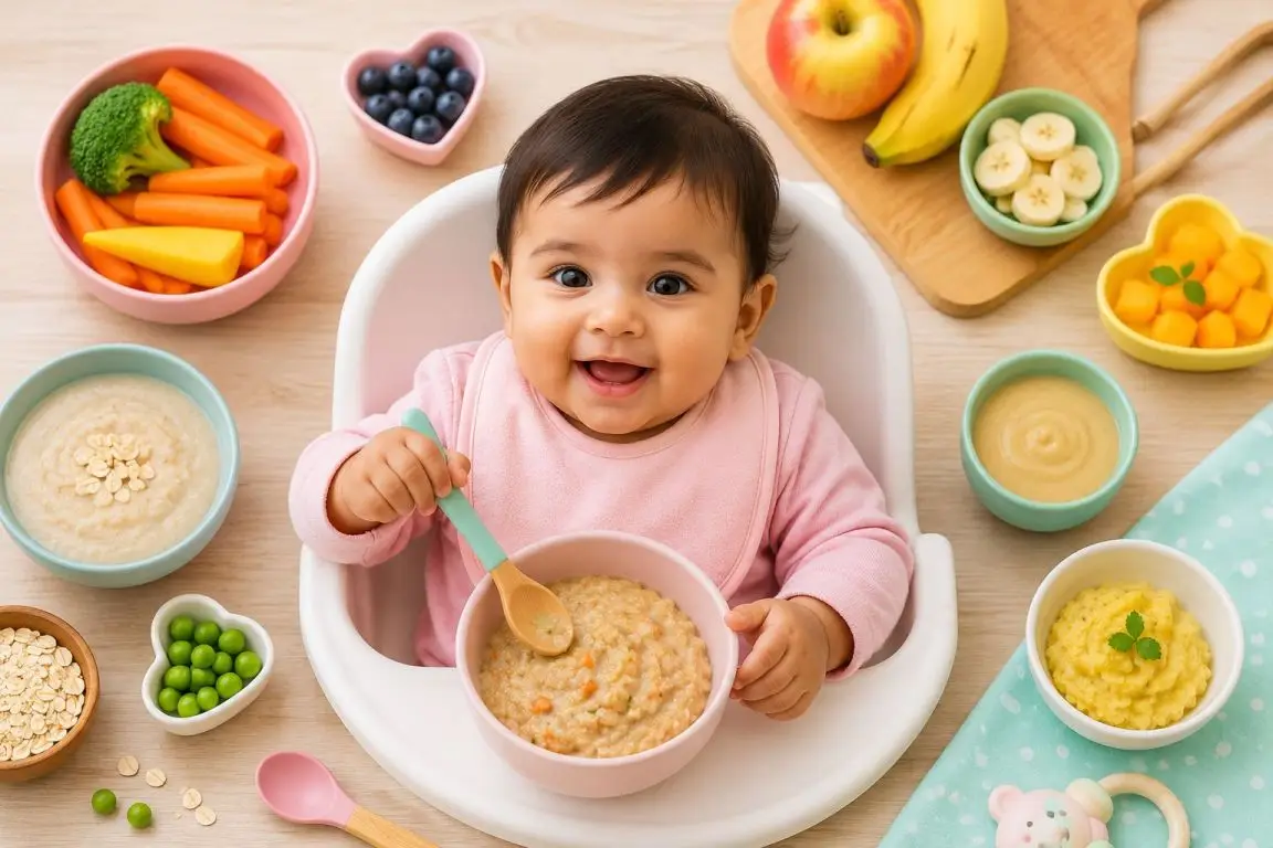 11 Month Baby Food Chart in Hindi – 11 महीने के बच्चे के लिए Healthy Weekly Diet Plan