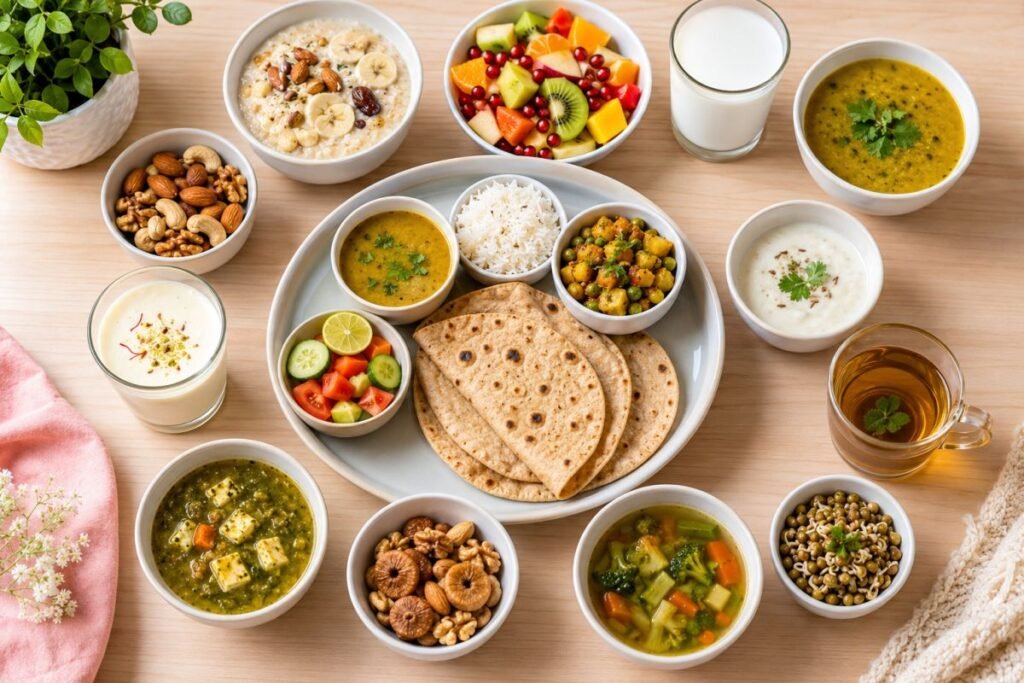 Delivery के बाद नई माँ का Daily Diet Plan