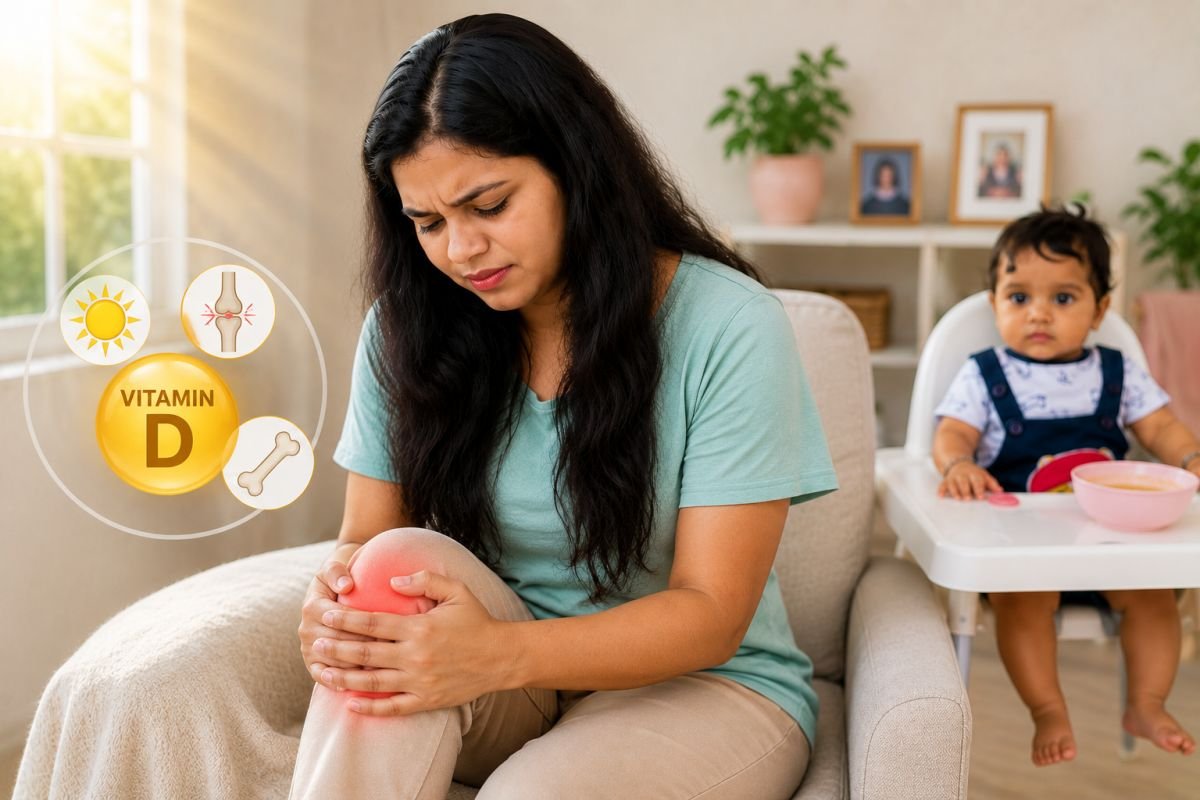 Vitamin D की कमी से शरीर और हड्डियों में दर्द