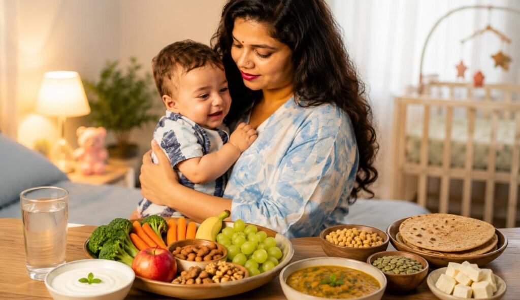 Breastfeeding कराने वाली माँ के लिए healthy Indian diet