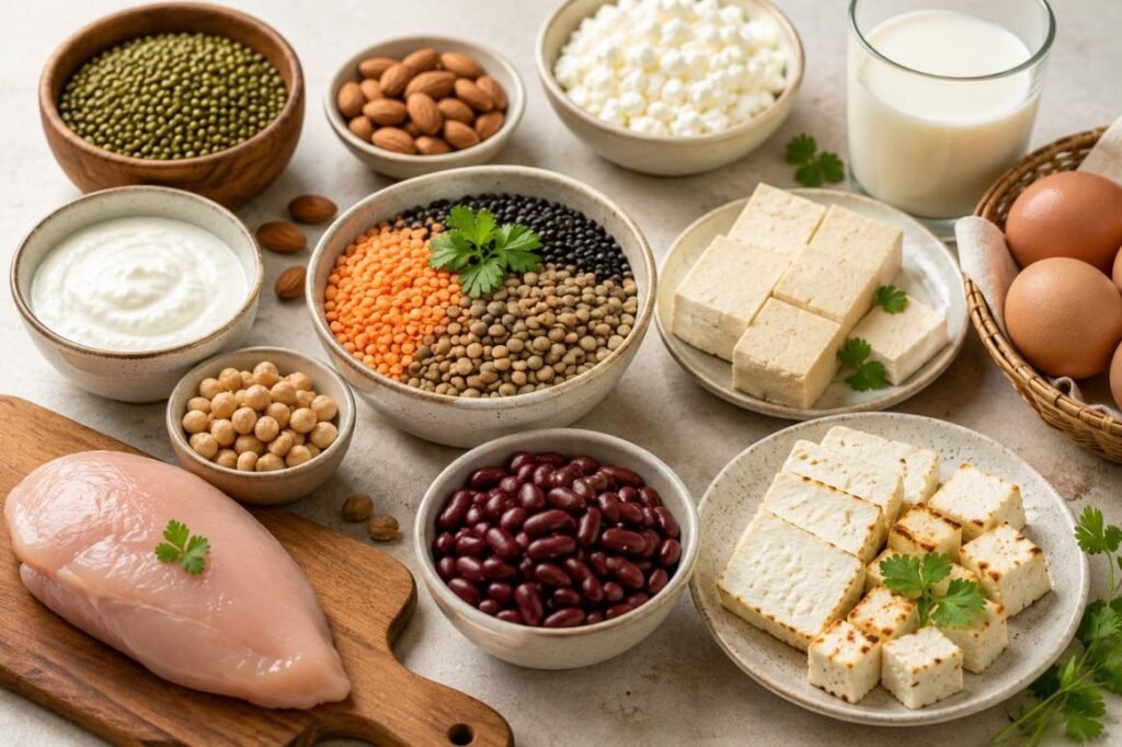 Breastfeeding कराने वाली माँ के लिए protein rich foods जैसे dal paneer egg और chana